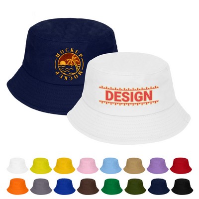 Unisex Cotton Twill Bucket Hat